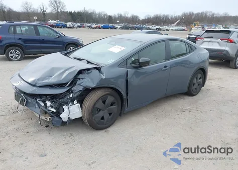 2024 Toyota Prius Prime Se from USA, damaged, VIN JTDACACU8R3027202
